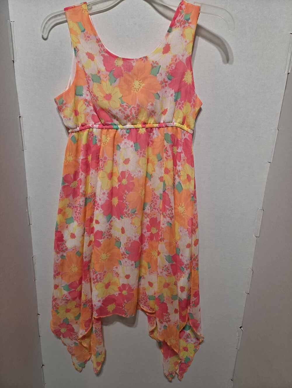 1989 Place Spring/Summer Lined Flowy Flower S14 Dress